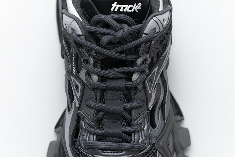 【EA0LL】中灰色 巴黎4代时尚跑鞋 570391 W2GN3 1285 Balenciaga Track 2 Sneaker Medium Grey