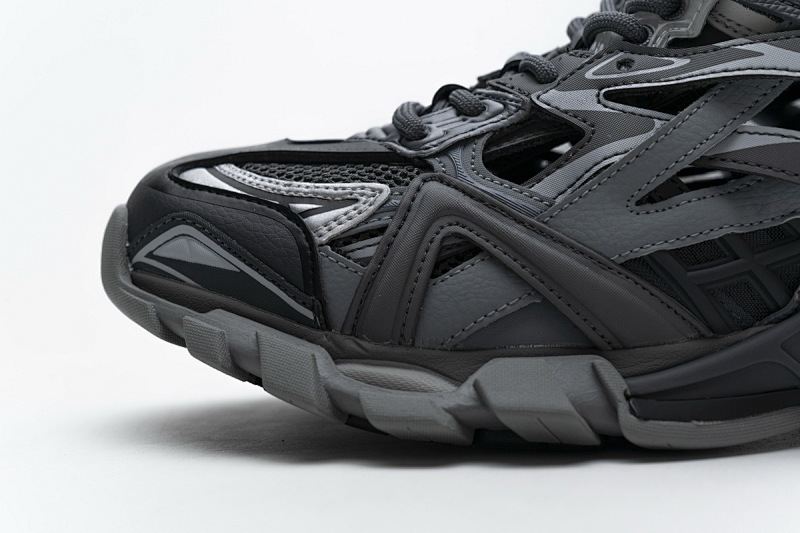 【EA0LL】中灰色 巴黎4代时尚跑鞋 570391 W2GN3 1285 Balenciaga Track 2 Sneaker Medium Grey