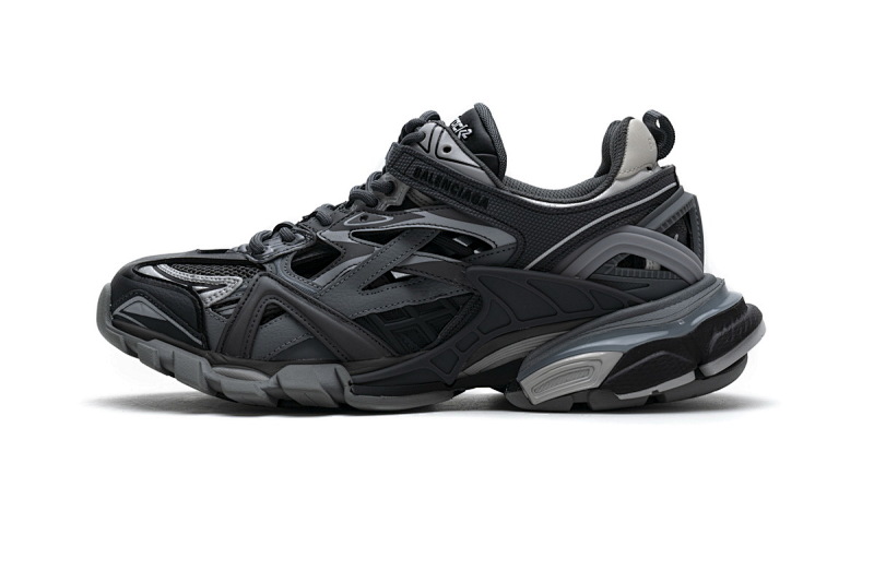 【EA0LL】中灰色 巴黎4代时尚跑鞋 570391 W2GN3 1285 Balenciaga Track 2 Sneaker Medium Grey