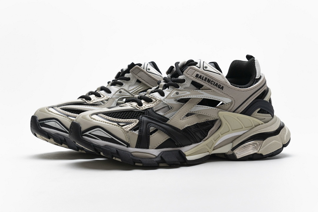 【EA0LL】香槟黑 巴黎4代时尚跑鞋 570391 W2GN9 2009 Balenciaga Track 2 Sneaker Champagne Black