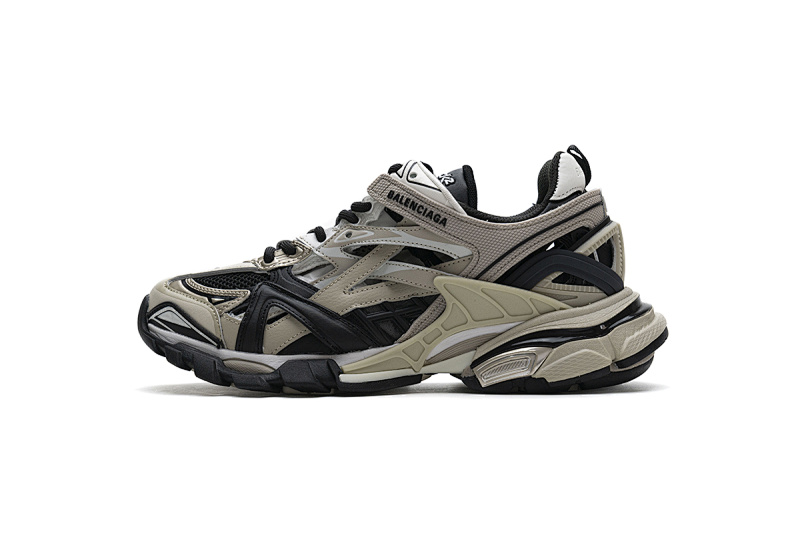 【EA0LL】香槟黑 巴黎4代时尚跑鞋 570391 W2GN9 2009 Balenciaga Track 2 Sneaker Champagne Black