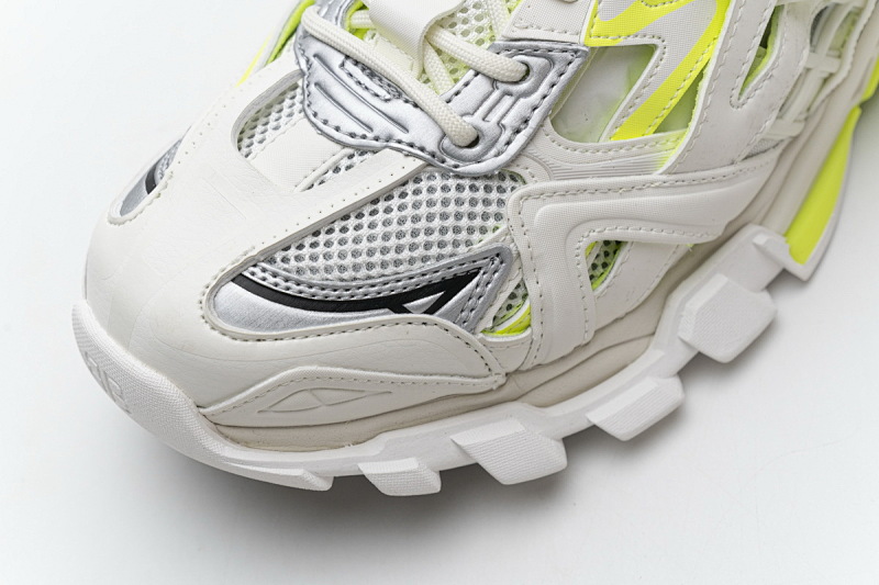 【EA0LL】白银绿 巴黎4代时尚跑鞋 568515 W2ON3 9073 Balenciaga Track 2 Sneaker White Fluo Yellow