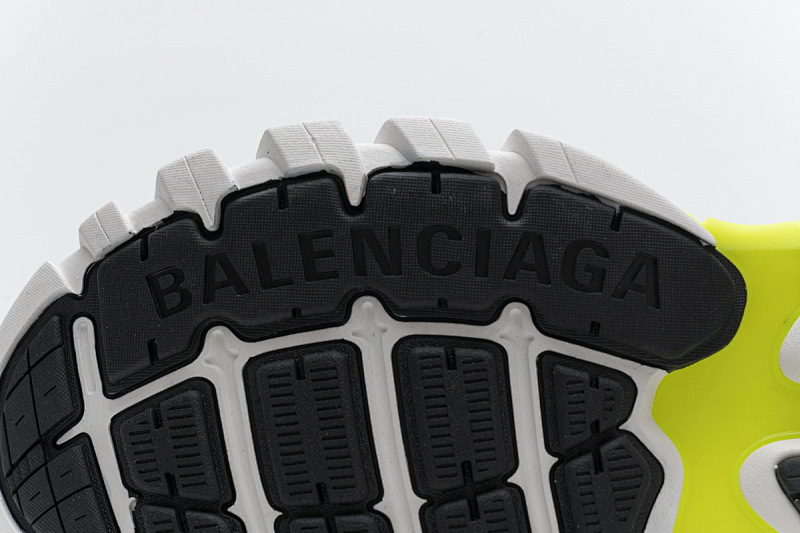 【EA0LL】白银绿 巴黎4代时尚跑鞋 568515 W2ON3 9073 Balenciaga Track 2 Sneaker White Fluo Yellow