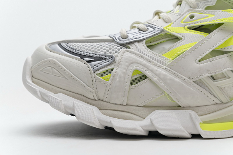 【EA0LL】白银绿 巴黎4代时尚跑鞋 568515 W2ON3 9073 Balenciaga Track 2 Sneaker White Fluo Yellow