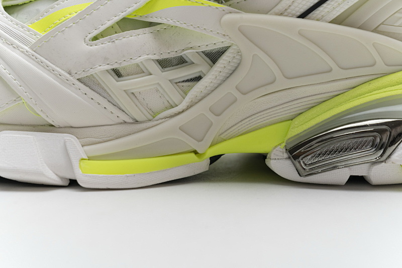 【EA0LL】白银绿 巴黎4代时尚跑鞋 568515 W2ON3 9073 Balenciaga Track 2 Sneaker White Fluo Yellow