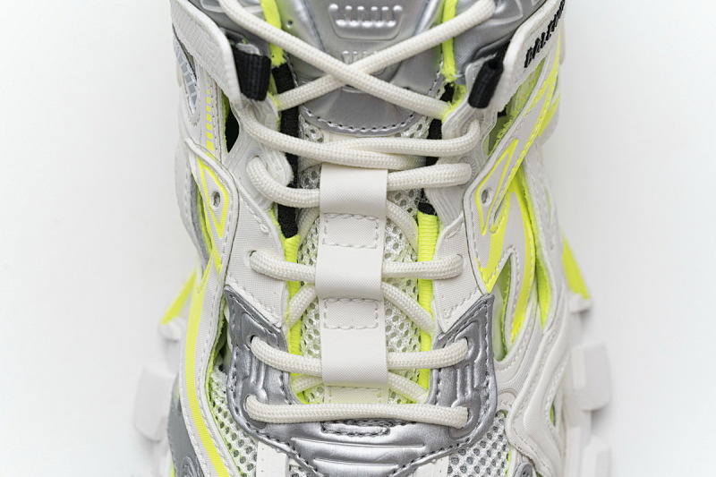 【EA0LL】白银绿 巴黎4代时尚跑鞋 568515 W2ON3 9073 Balenciaga Track 2 Sneaker White Fluo Yellow