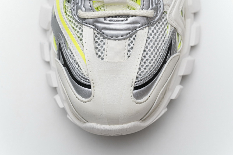 【EA0LL】白银绿 巴黎4代时尚跑鞋 568515 W2ON3 9073 Balenciaga Track 2 Sneaker White Fluo Yellow