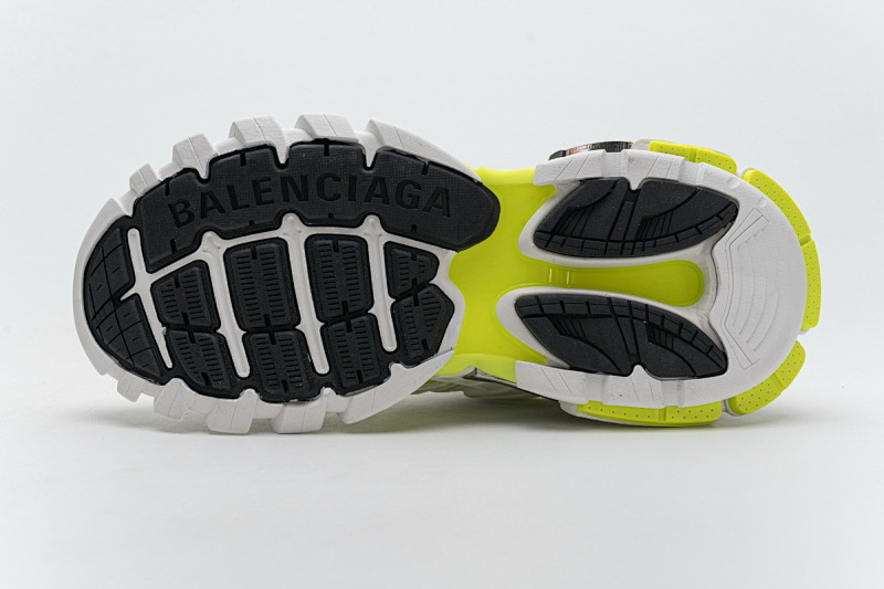 【EA0LL】白银绿 巴黎4代时尚跑鞋 568515 W2ON3 9073 Balenciaga Track 2 Sneaker White Fluo Yellow