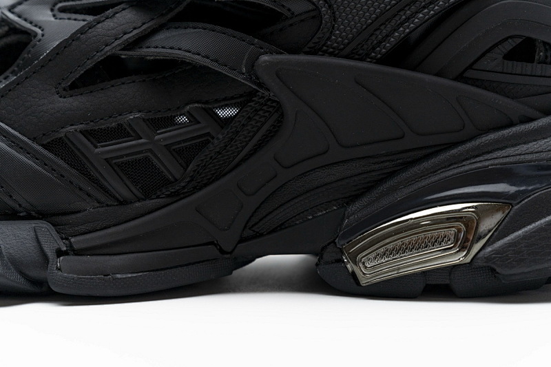【EA0LL】黑色 巴黎4代时尚跑鞋 570391 W2GN1 1000 Balenciaga Track 2 Sneaker Black