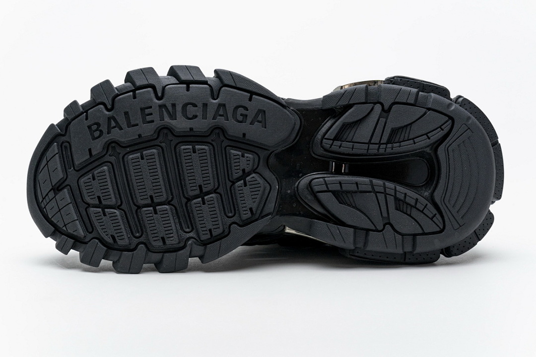 【EA0LL】黑色 巴黎4代时尚跑鞋 570391 W2GN1 1000 Balenciaga Track 2 Sneaker Black