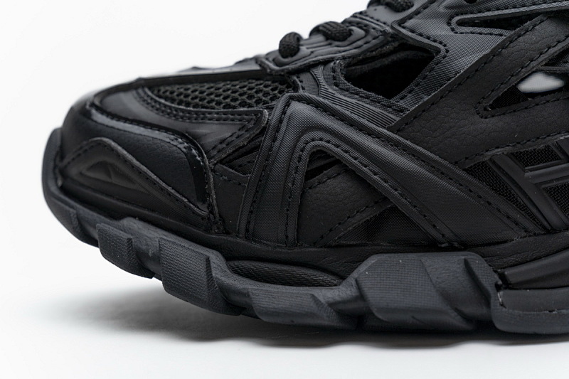 【EA0LL】黑色 巴黎4代时尚跑鞋 570391 W2GN1 1000 Balenciaga Track 2 Sneaker Black