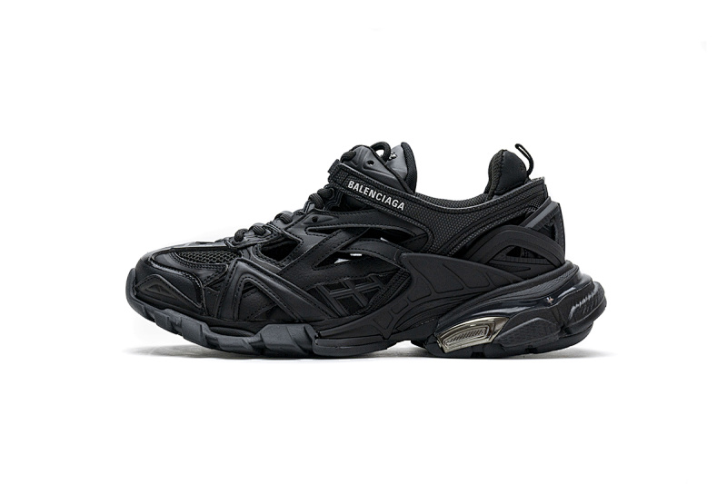 【EA0LL】黑色 巴黎4代时尚跑鞋 570391 W2GN1 1000 Balenciaga Track 2 Sneaker Black