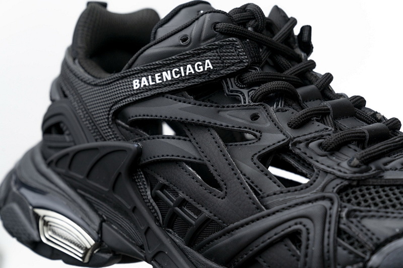 【EA0LL】黑色 巴黎4代时尚跑鞋 570391 W2GN1 1000 Balenciaga Track 2 Sneaker Black