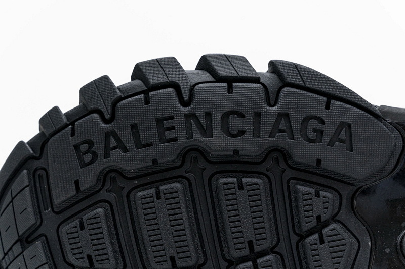 【EA0LL】黑色 巴黎4代时尚跑鞋 570391 W2GN1 1000 Balenciaga Track 2 Sneaker Black