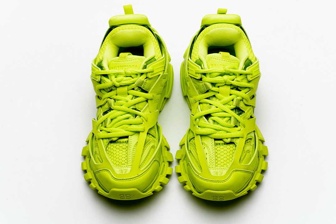 yupoo_374661_125f95be.jpg 【EA7LJ】荧光黄有灯 巴黎3代灯鞋 542436 W1GB7 2014 Balenciaga Tess S.Fluorescent Yellow