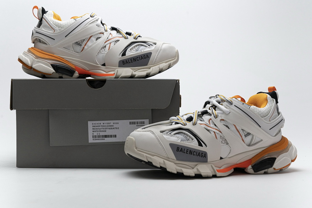 yupoo_374700_62326a06.jpg 【EA7LJ】白橘有灯 巴黎3代灯鞋 542436 W1GB7 9059 Balenciaga Tess S.White Orange