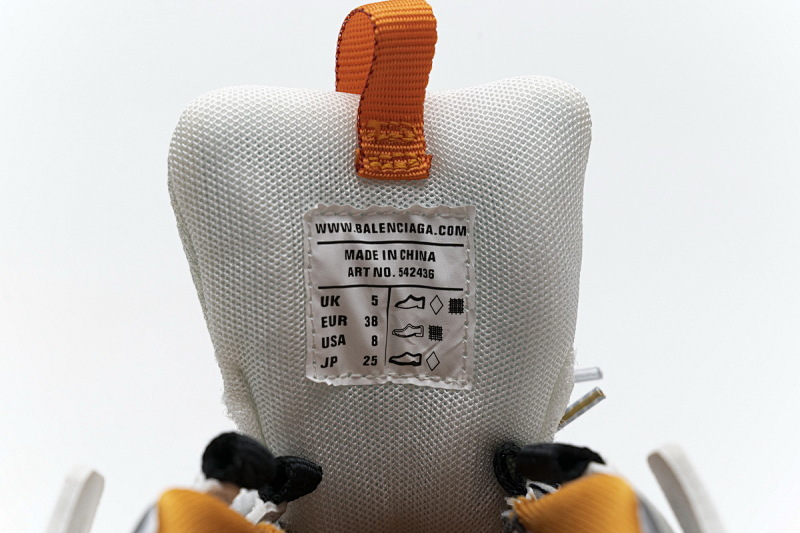 yupoo_374700_82a22fd9.jpg 【EA7LJ】白橘有灯 巴黎3代灯鞋 542436 W1GB7 9059 Balenciaga Tess S.White Orange