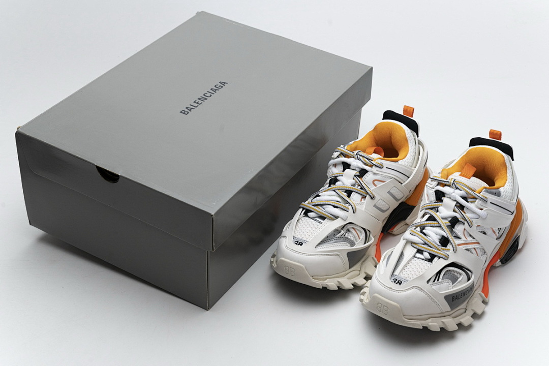 yupoo_374700_c28ca882.jpg 【EA7LJ】白橘有灯 巴黎3代灯鞋 542436 W1GB7 9059 Balenciaga Tess S.White Orange