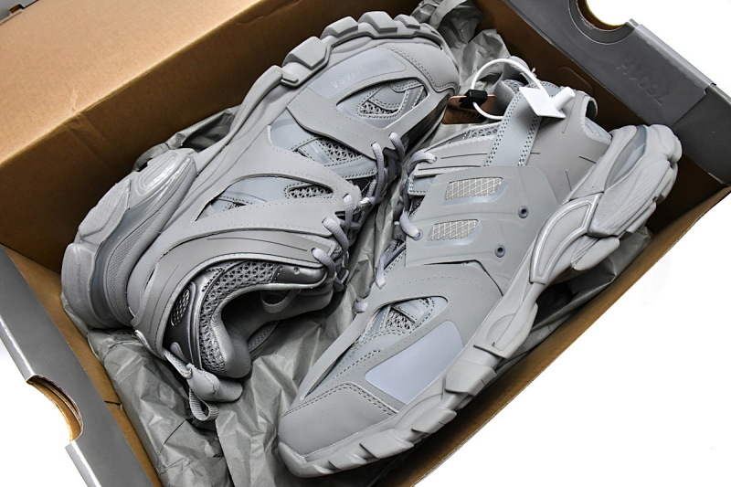 【DA0LJ】灰色 巴黎3代时尚复古低帮跑鞋 542023 W2LA1 3253 Balenciaga Tess S. Grey