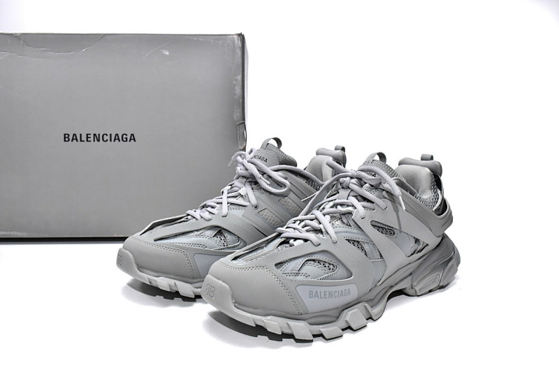 【DA0LJ】灰色 巴黎3代时尚复古低帮跑鞋 542023 W2LA1 3253 Balenciaga Tess S. Grey
