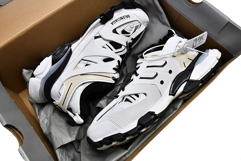 【DA0LJ】黑白黄 巴黎3代时尚复古低帮跑鞋 542023 W3NM3 7261 Balenciaga Tess S. Black White Yellow