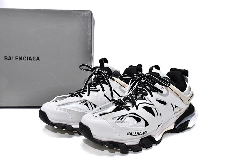 【DA0LJ】黑白黄 巴黎3代时尚复古低帮跑鞋 542023 W3NM3 7261 Balenciaga Tess S. Black White Yellow