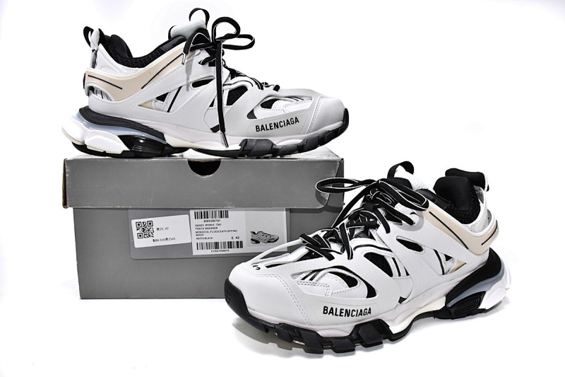 【DA0LJ】黑白黄 巴黎3代时尚复古低帮跑鞋 542023 W3NM3 7261 Balenciaga Tess S. Black White Yellow