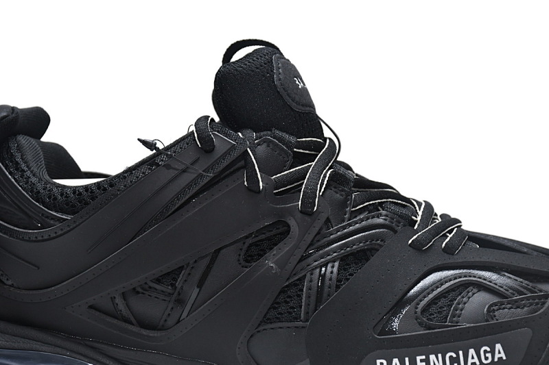 【DA0LJ】全黑 巴黎3代时尚复古低帮跑鞋 542436 W1GB1 1000 Balenciaga Tess S. Black