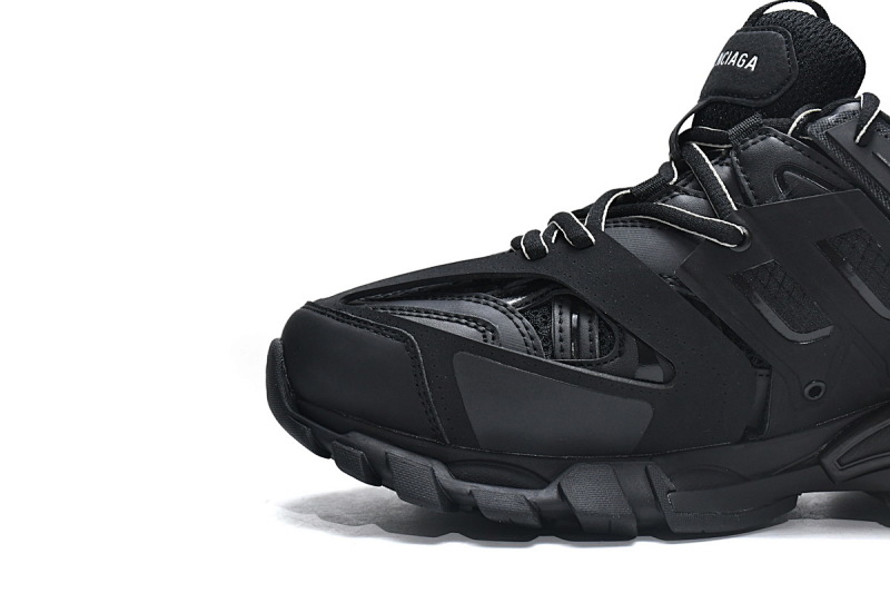【DA0LJ】全黑 巴黎3代时尚复古低帮跑鞋 542436 W1GB1 1000 Balenciaga Tess S. Black