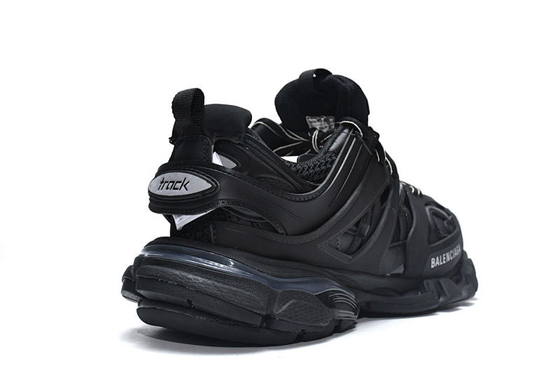 【DA0LJ】全黑 巴黎3代时尚复古低帮跑鞋 542436 W1GB1 1000 Balenciaga Tess S. Black