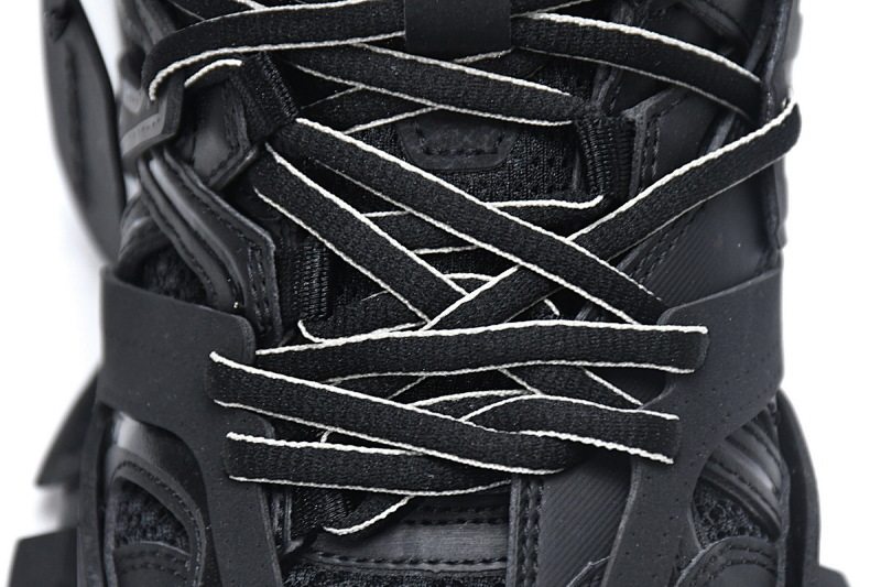 【DA0LJ】全黑 巴黎3代时尚复古低帮跑鞋 542436 W1GB1 1000 Balenciaga Tess S. Black
