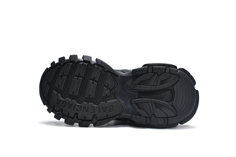 【DA0LJ】全黑 巴黎3代时尚复古低帮跑鞋 542436 W1GB1 1000 Balenciaga Tess S. Black