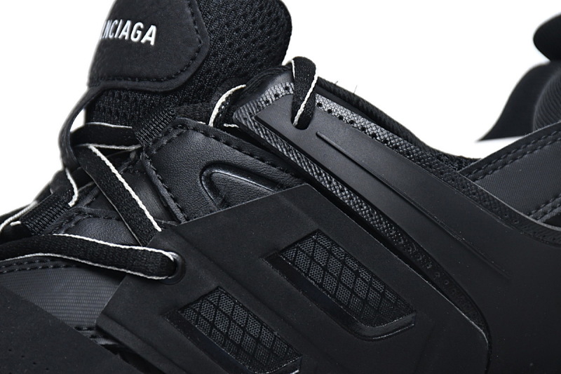 【DA0LJ】全黑 巴黎3代时尚复古低帮跑鞋 542436 W1GB1 1000 Balenciaga Tess S. Black