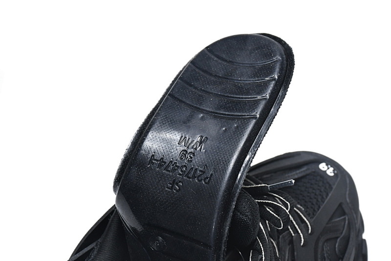 【DA0LJ】全黑 巴黎3代时尚复古低帮跑鞋 542436 W1GB1 1000 Balenciaga Tess S. Black