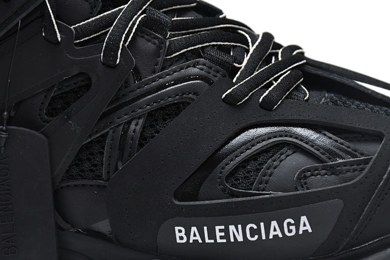【DA0LJ】全黑 巴黎3代时尚复古低帮跑鞋 542436 W1GB1 1000 Balenciaga Tess S. Black