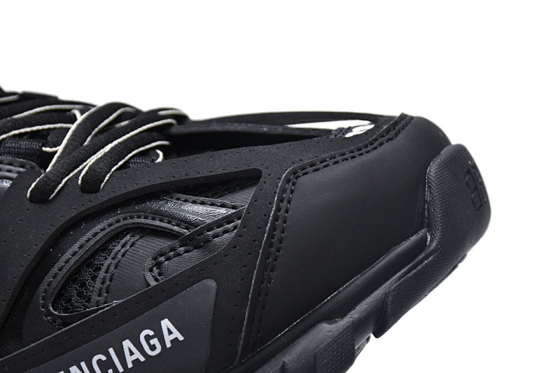 【DA0LJ】全黑 巴黎3代时尚复古低帮跑鞋 542436 W1GB1 1000 Balenciaga Tess S. Black