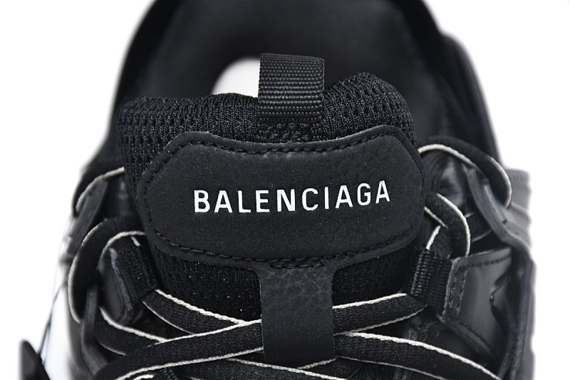 【DA0LJ】全黑 巴黎3代时尚复古低帮跑鞋 542436 W1GB1 1000 Balenciaga Tess S. Black