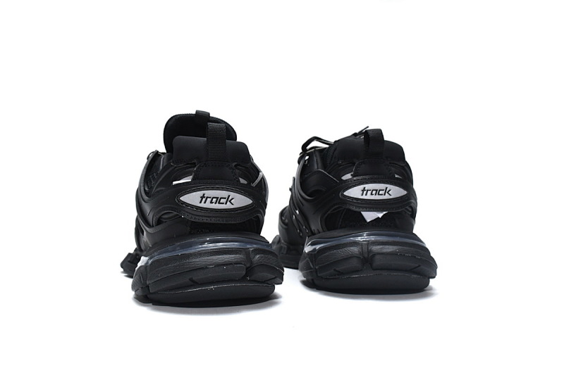 【DA0LJ】全黑 巴黎3代时尚复古低帮跑鞋 542436 W1GB1 1000 Balenciaga Tess S. Black