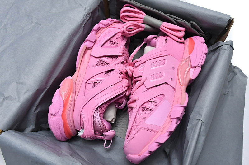 【DA0LJ】粉色 巴黎3代时尚复古低帮跑鞋 542436 W2LA1 5842 Balenciaga Tess S. Pink
