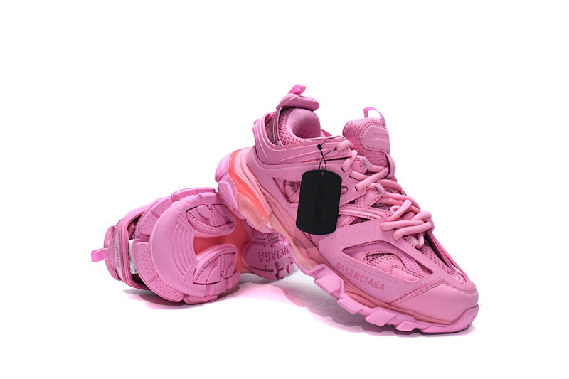 【DA0LJ】粉色 巴黎3代时尚复古低帮跑鞋 542436 W2LA1 5842 Balenciaga Tess S. Pink