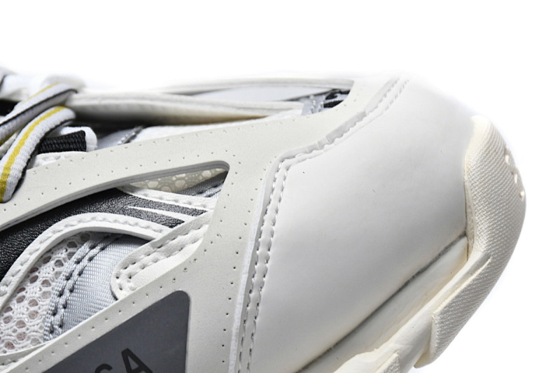 【DA0LJ】白桔黑 巴黎3代时尚复古低帮跑鞋 542436 W1GB1 9059 Balenciaga Tess S. White Orange Black