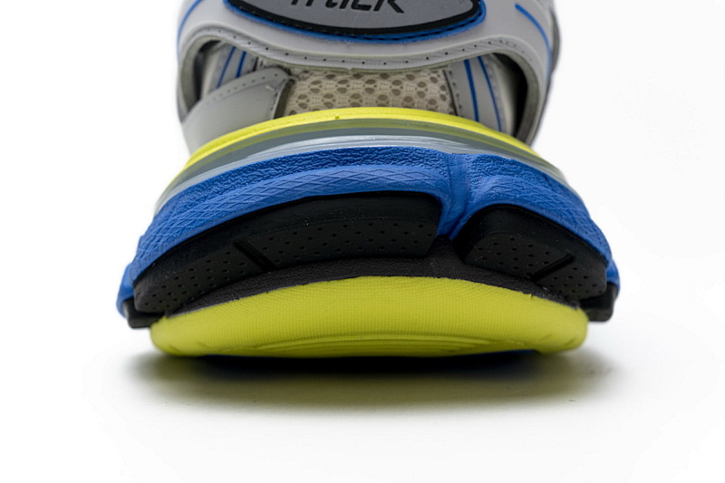 【DA0LJ】灰蓝黄无灯 巴黎3代时尚复古低帮跑鞋 542023 W1GB9 6509 Balenciaga Tess S.Grey Blue Yellow