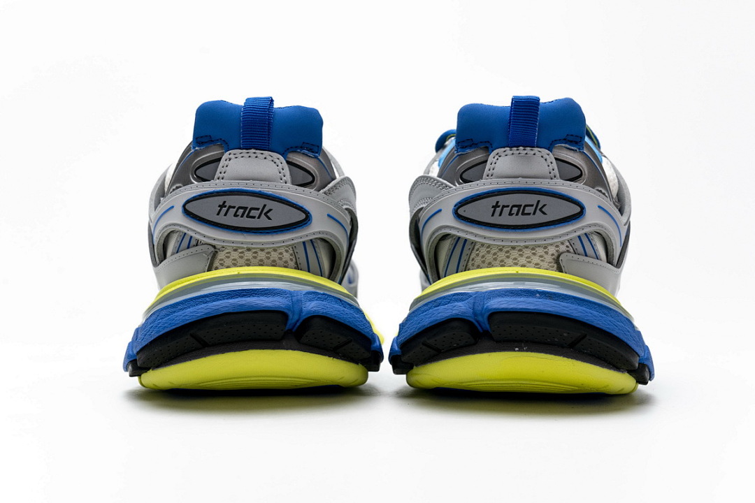【DA0LJ】灰蓝黄无灯 巴黎3代时尚复古低帮跑鞋 542023 W1GB9 6509 Balenciaga Tess S.Grey Blue Yellow