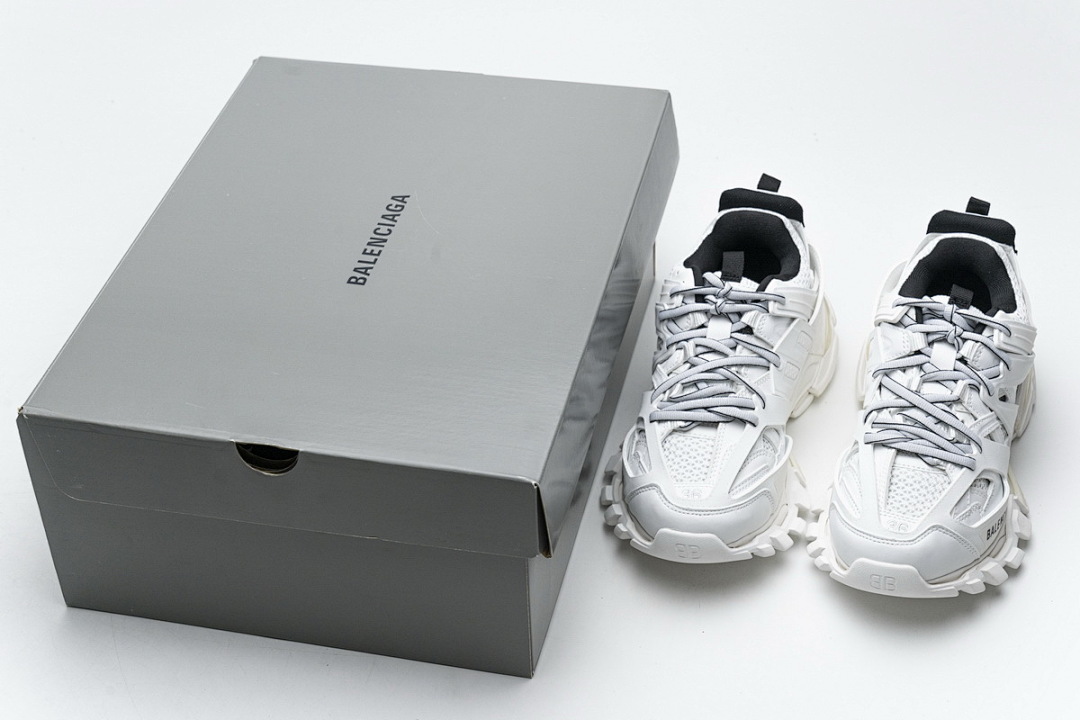 【DA0LJ】白黑无灯 巴黎3代时尚复古低帮跑鞋 542436 W3AC1 9010 Balenciaga Tess S.Black White
