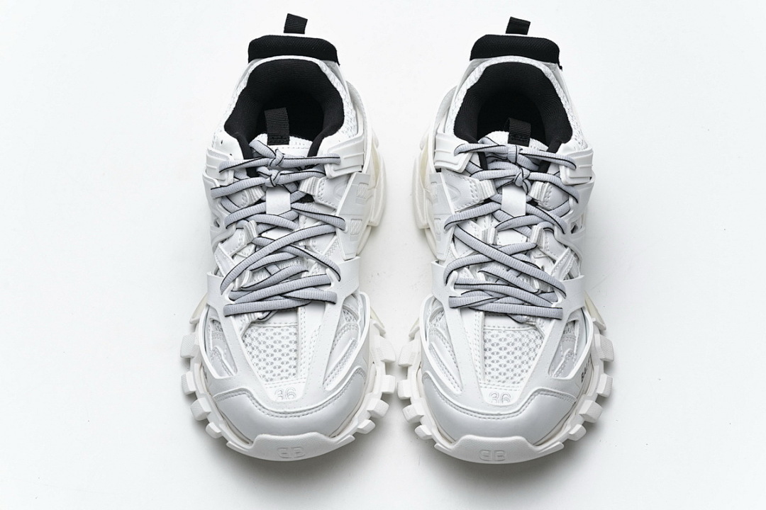【DA0LJ】白黑无灯 巴黎3代时尚复古低帮跑鞋 542436 W3AC1 9010 Balenciaga Tess S.Black White