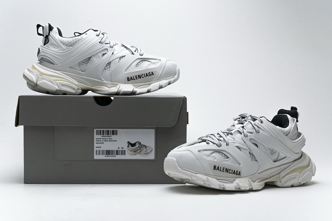 【DA0LJ】白黑无灯 巴黎3代时尚复古低帮跑鞋 542436 W3AC1 9010 Balenciaga Tess S.Black White