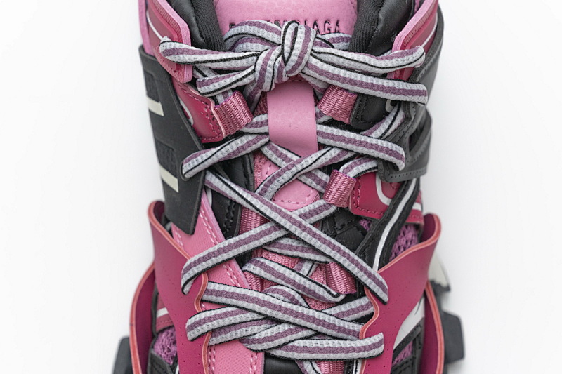 【DA0LJ】黑紫红无灯 巴黎3代时尚复古低帮跑鞋 542436 W1GB7 5482 Balenciaga Tess S.Black Purplish Red