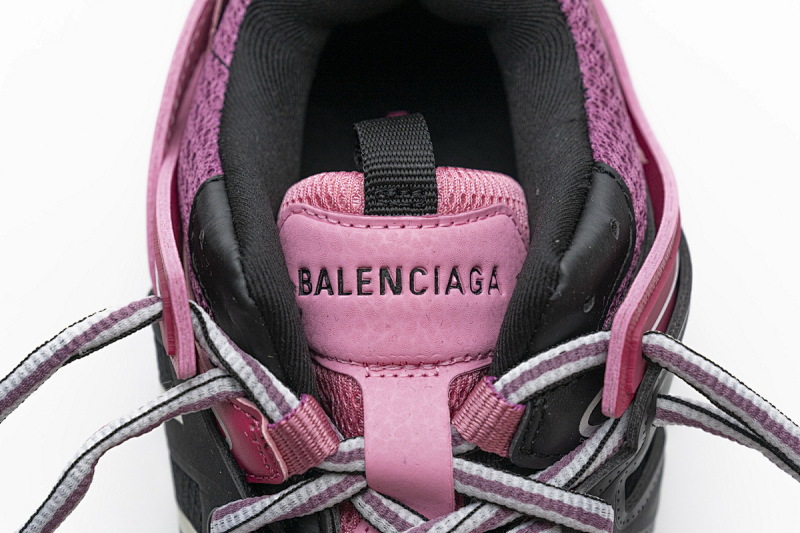 【DA0LJ】黑紫红无灯 巴黎3代时尚复古低帮跑鞋 542436 W1GB7 5482 Balenciaga Tess S.Black Purplish Red