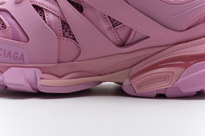 【DA0LJ】梅红无灯 巴黎3代时尚复古低帮跑鞋 542436 W1GB7 2012 Balenciaga Tess S.Plum Red