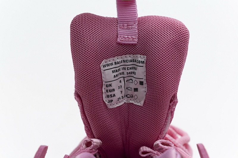 【DA0LJ】梅红无灯 巴黎3代时尚复古低帮跑鞋 542436 W1GB7 2012 Balenciaga Tess S.Plum Red